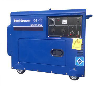 Занятая продажа CE ISO Эффективная цена 5 кВт маленький домашний дизельный генератор набор
